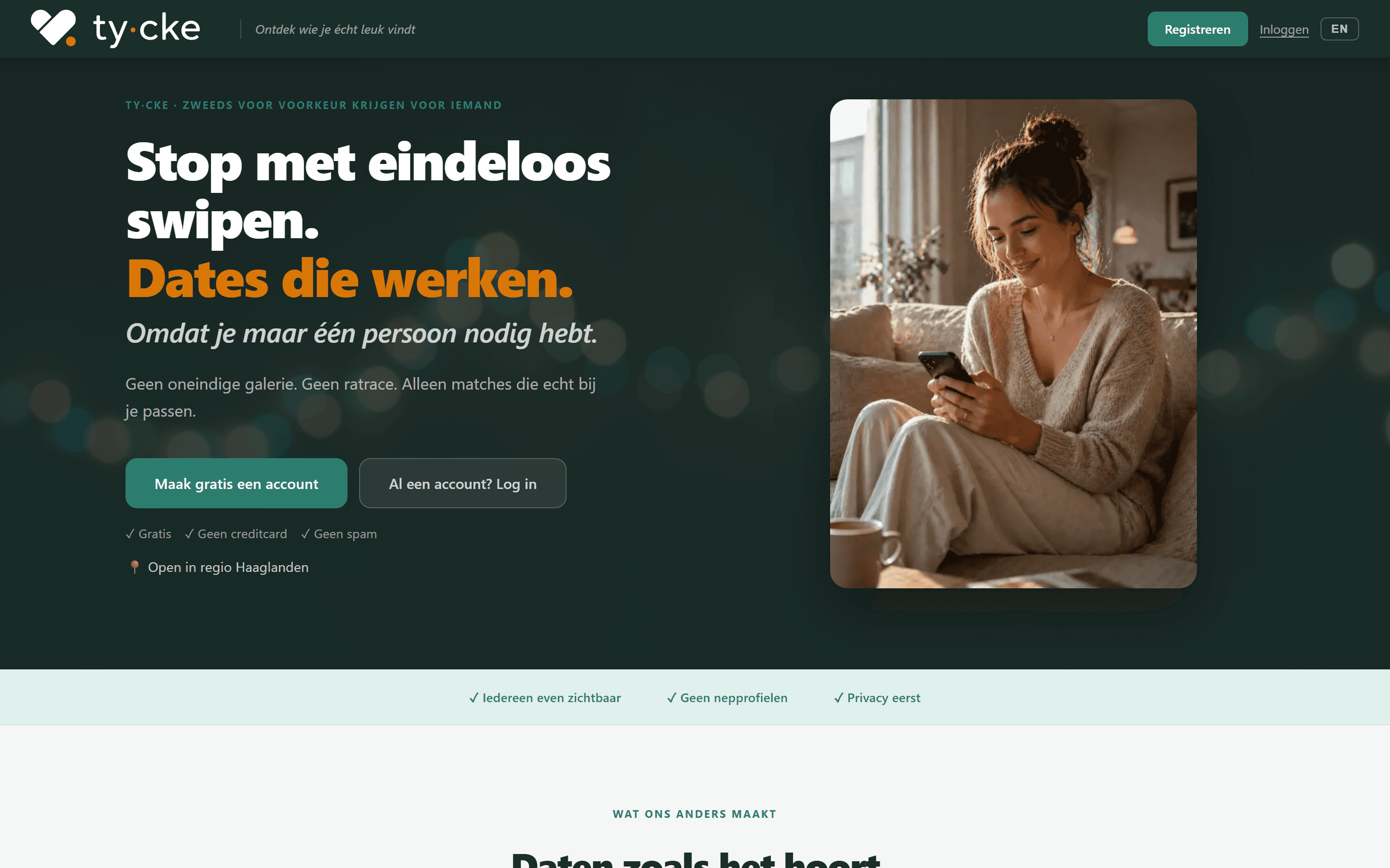 Website Tycke